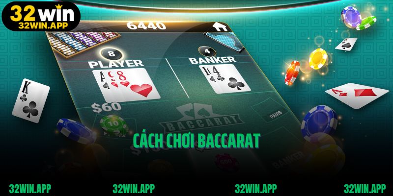 Cách Chơi baccarat