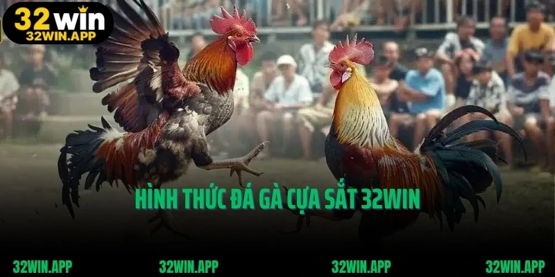 Hình thức đá gà cựa sắt 32WIN